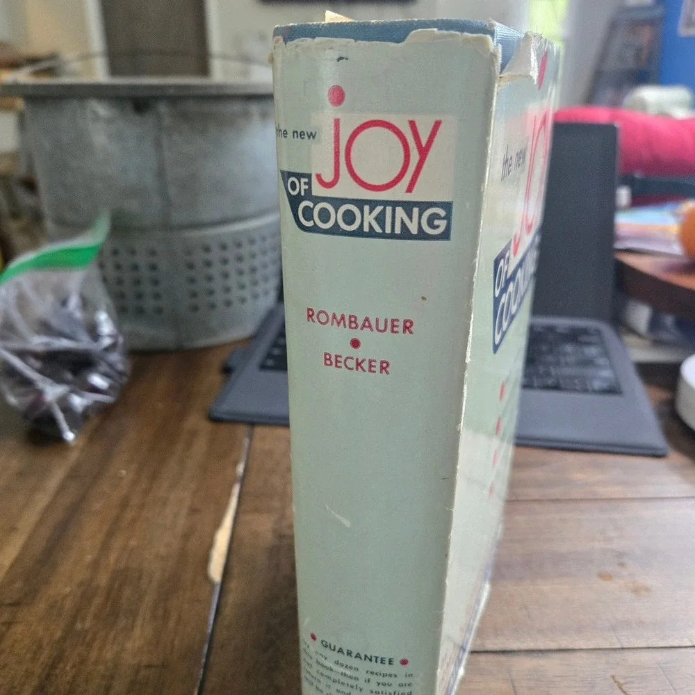 Bobbs-Merrill Joy of Cooking Cookbook Vintage Hardcover Revised Book
